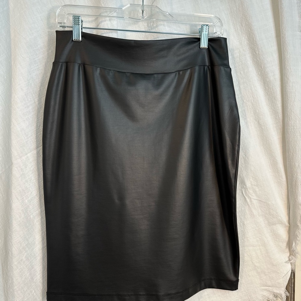 CLARA SUNWOO Black Pencil Skirt